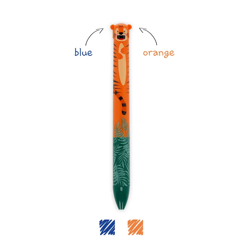 CLICK&CLAK TWO COLOR PEN - TIGER
